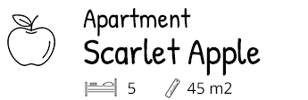 Apartment Scarlet Apple